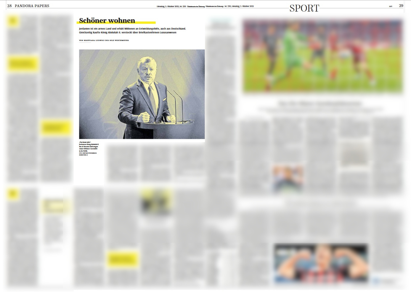 Süddeutsche Zeitung 05.10.2021